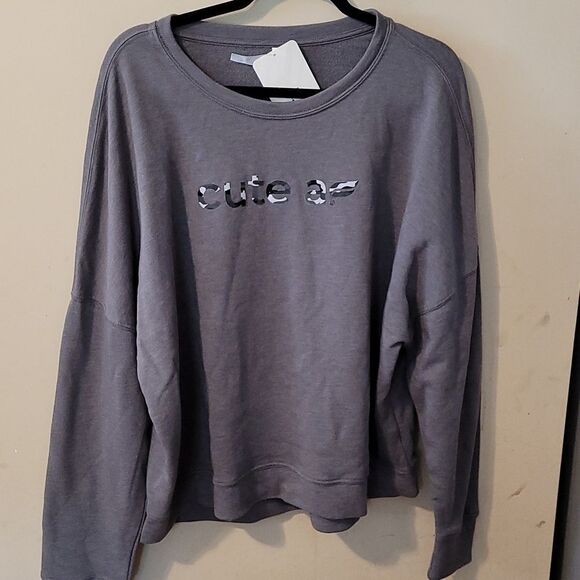 Fabletics sweatshirt NWT gray XXL - Picture 1 of 5